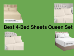 Best 4 bed sheets queen set